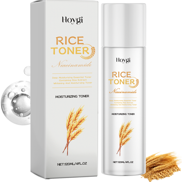 Hoygi Rice Moisturizing Toner - Hydrate & Revitalize Skin with Niacinamide 120ml