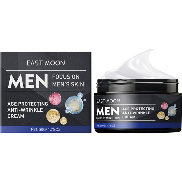 East Moon Men's Facial Cream - Brightening & Nourishing Moisturizer 50g