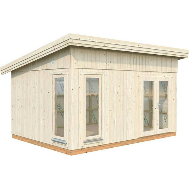Palmako Simone Friggebod 14,9 m²/inv. 13,6 m², obehandlad