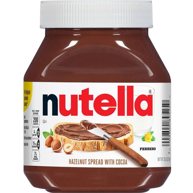 Hazelnut Chocolate Spread Jar for Pancakes, Party Food, Unique Recipe for a Smooth Texture and an Unmistakable Taste, Pack of 1 x 750g