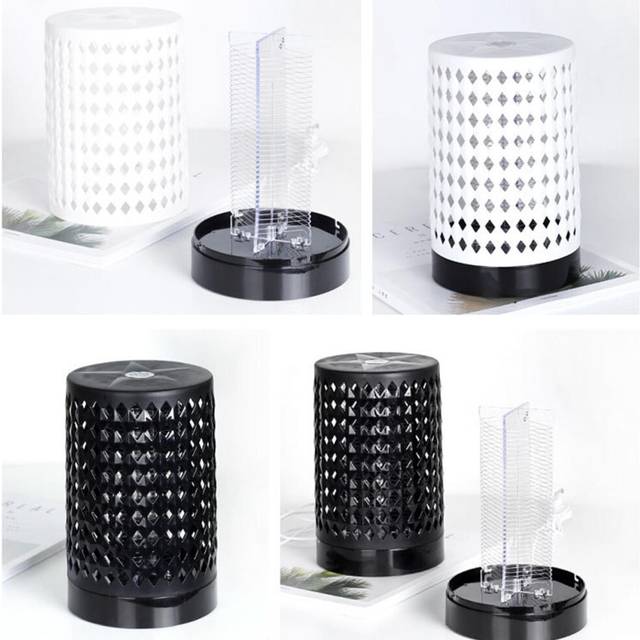 (White) USB Electric Shock Type Mosquito Killer Lamp LED Light Trap Fly Bug Pest Insect Zapper