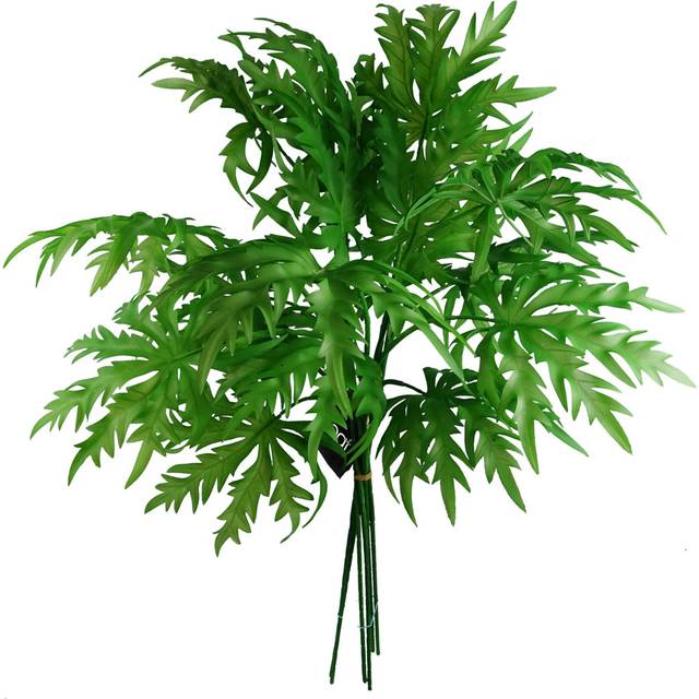 Pack of 6 x 85cm Artificial Foliage Leaf Stem