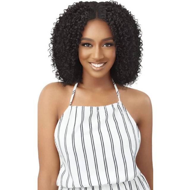 Outre 100% Human Hair Leave Out Wig - CURLY TWIST 14 (DR1B/2T3027)