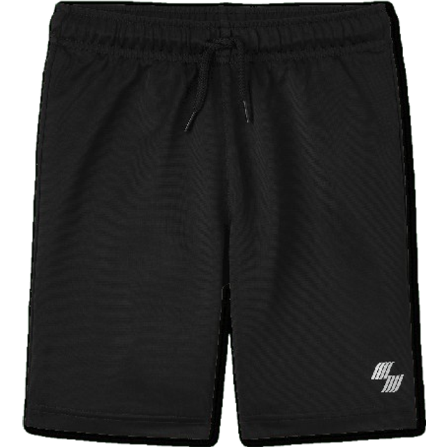 The Children's Place Boys' Athletic Basketball Shorts  Black  Small