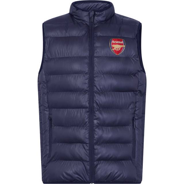 Arsenal mens gilet jacket body warmer padded official football gift