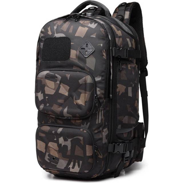 (MULTI, 28x24x52cm) Outdoor Backpack Man USB Anti-Theft Large Capacity Multi-Function Waterproof Travel