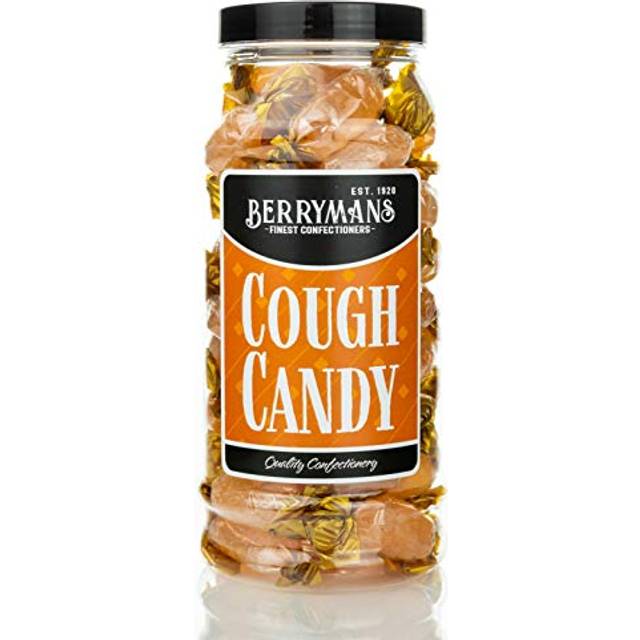 Original Cough Candy Retro Boiled Sweets Gift Jar By Berrymans Sweet Shop - Classic Sweets, Traditional Taste.
