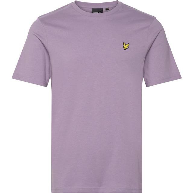 Lyle and Scott Mens Dusk Purple Plain T-Shirt - X-Large