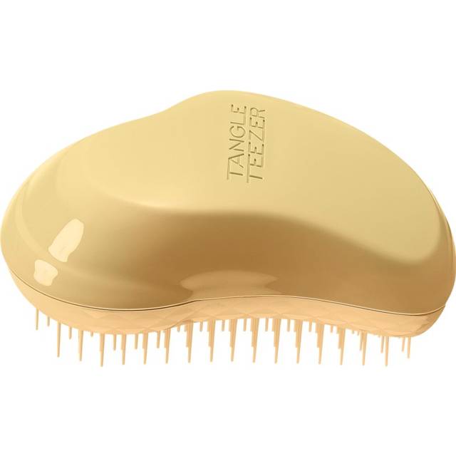 Tangle Teezer Original Detangler Brush  Dry & Wet Travel Size Mini Hair Brush  for Kids & All Hair Types  Buttercup Yellow