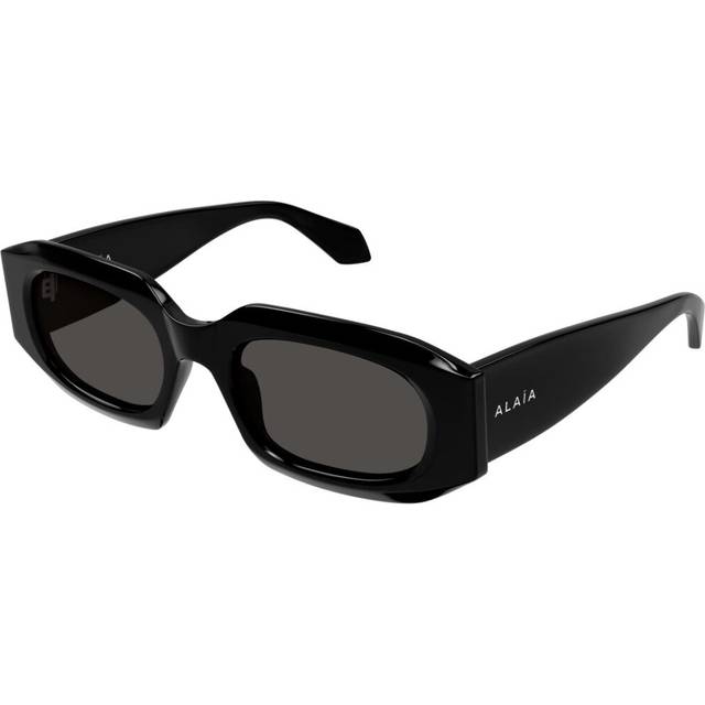 Azzedine Alaia AA0086S 001 Women's Sunglasses Black Size 53 (53)