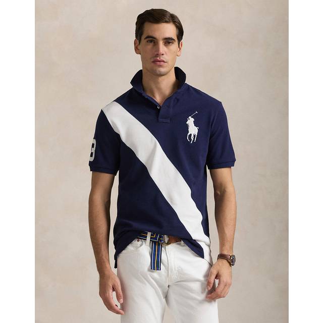 Ralph Lauren Custom Slim Polo T Shirt Navy