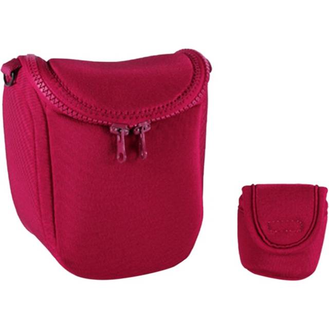 Waterproof Soft Camera Bag Cover Portable for Single-Lens/Mirror Cameras Red