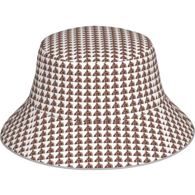 (Barry Wood Sitting On Bed White Background_23199) Bucket Hat Reversible Reflective for Men Women - UV50+ Sun Protection Double-Sided Fishing Hat with