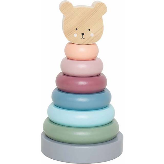JaBaDaBaDo Stapelleksak teddy - Multifärgad