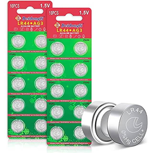 LR44 AG13 357 303 SR44 Battery 1.5V Button Coin Cell Batteries 【3-Year Warranty】