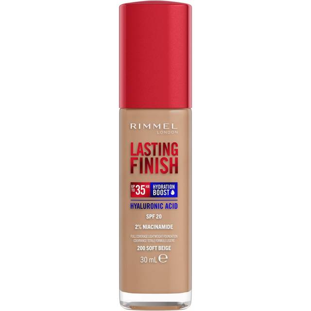 Rimmel Lasting Finish 35Hr Foundation 30ml (Various Shades) - 200 Soft Beige