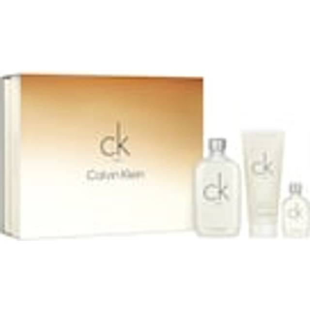 Calvin Klein CK One Gift Set 100ml EDT + 100ml Body Wash + 15ml EDT