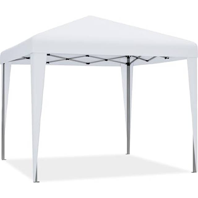 YITAHOME 3x3Meter Instant Heavy Duty Pop Up Gazebo, Folding Garden Camping Party Tent Canopy Marquee with Storage Bag, Stakes and Ropes for Patio
