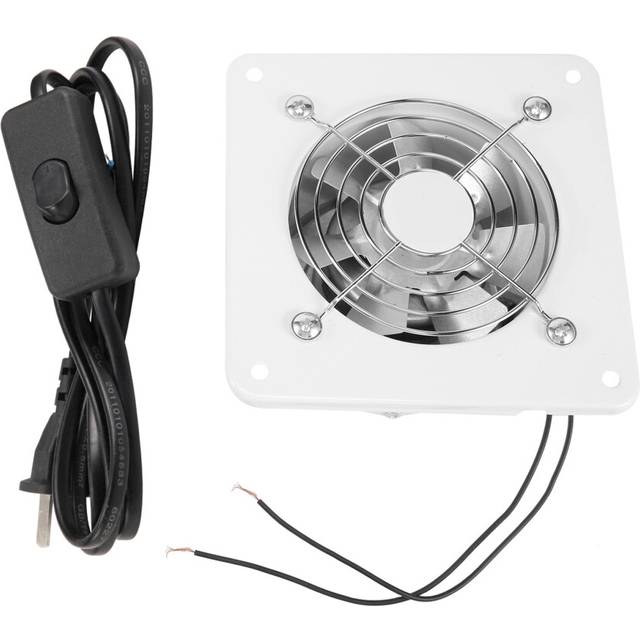 4 Inch Inline Duct Fan Air Ventilator Pipe Ventilation Exhaust Fan