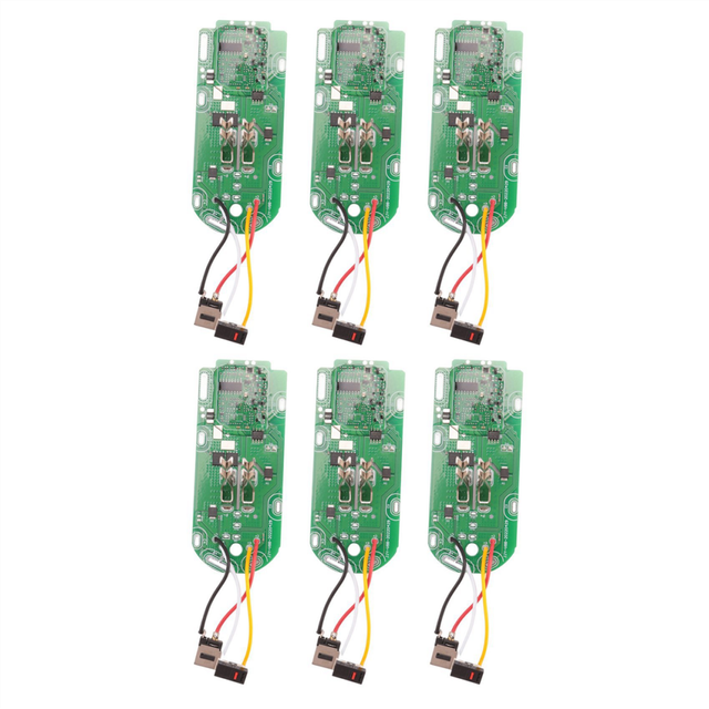 6X 21.6V Li-Ion Battery Protection Board PCB Replacement for V8 Vacuum Cleaner Circuit Boards