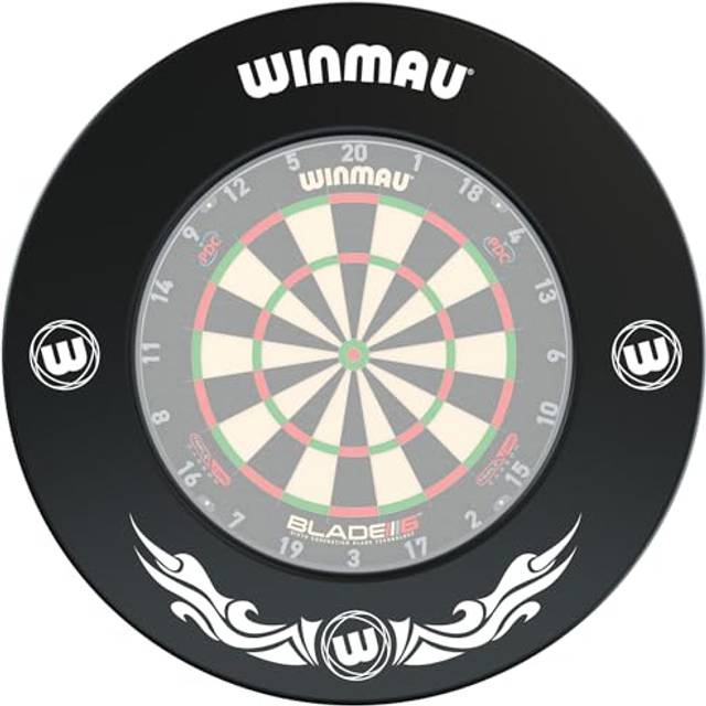 WINMAU Xtreme Black Design Dartboard Surround