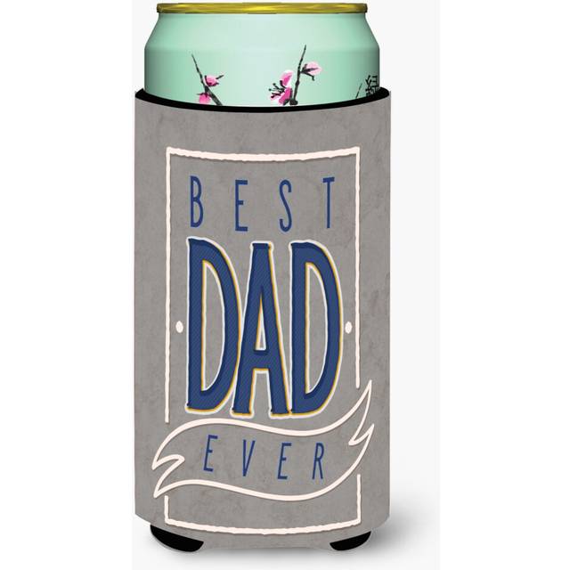 Caroline's Treasures Best Dad Ever Tall Boy Beverage Insulator Hugger  Multicolor