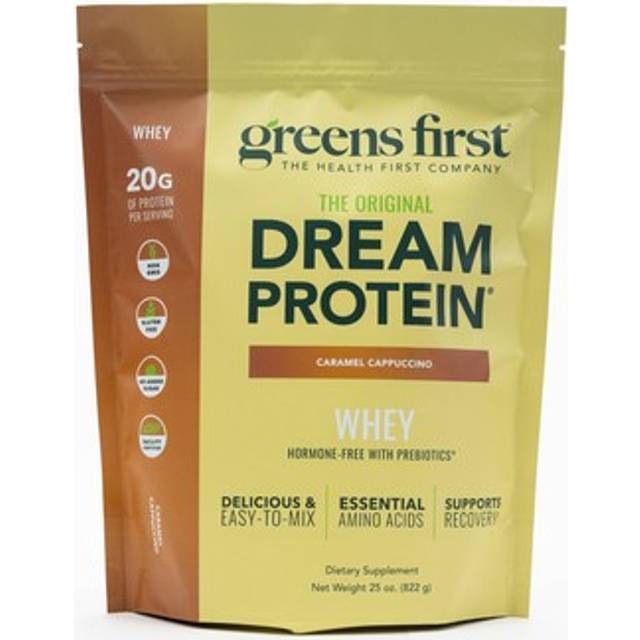 Greens First Dream Protein Whey Caramel Cappuccino 25 oz