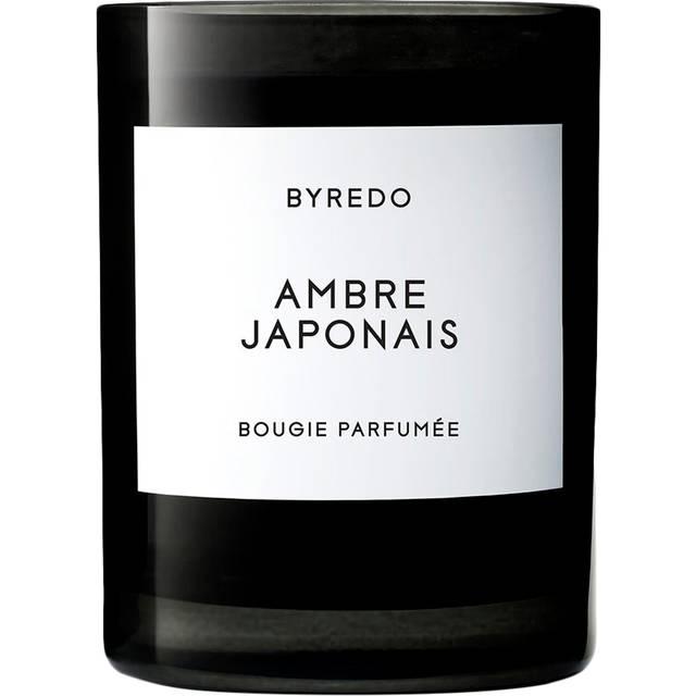BYREDO FC Ambre Japonais Sort & Hvid 240GR - Doftljus Från Magasin (240GR)