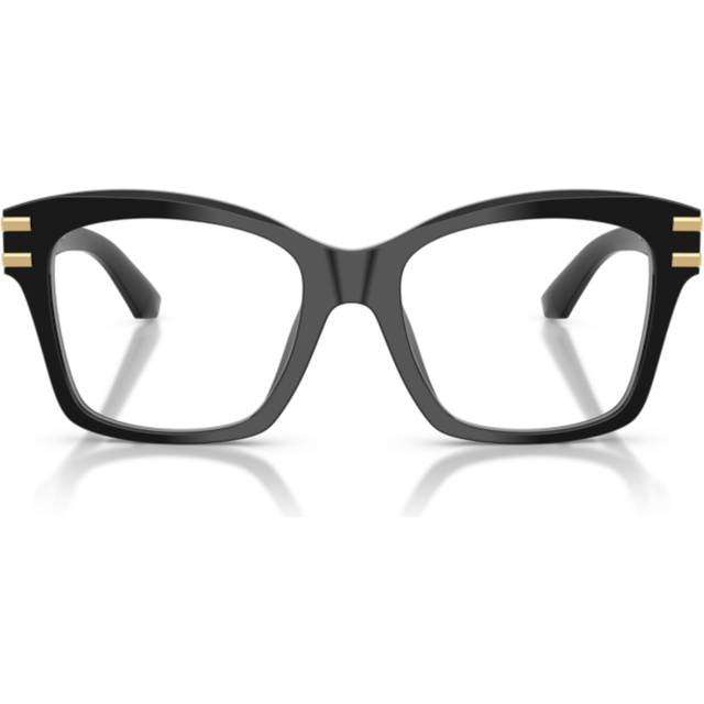 Dolce & Gabbana DG3419 Women's Glasses, Black, Size 54 - Shiny Black (54)