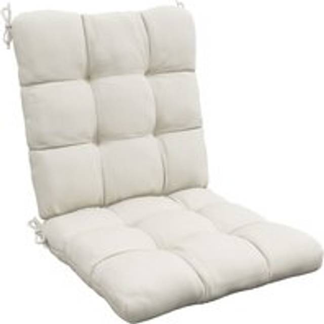 Outsunny Garden Back Chair Cushion Patio Seat Cushion Pad for Outdoor & Indoor Use