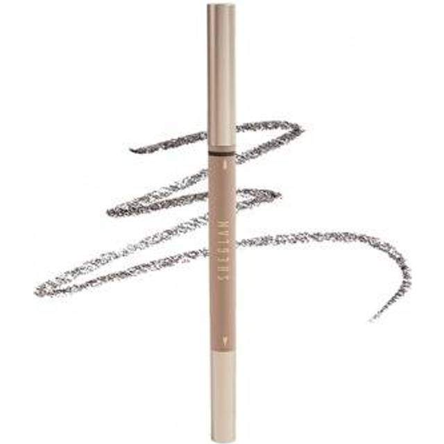 Brows On Demand 2-I-1 Brow Pencil-Choklad VattentäT Flytande ÖGonbrynspenna SvettsäKer Anti-Oil Naturlig Brynfyllning Kontur Eyebrow Cream Gel Makeup - Chocolate (En-Storlek)