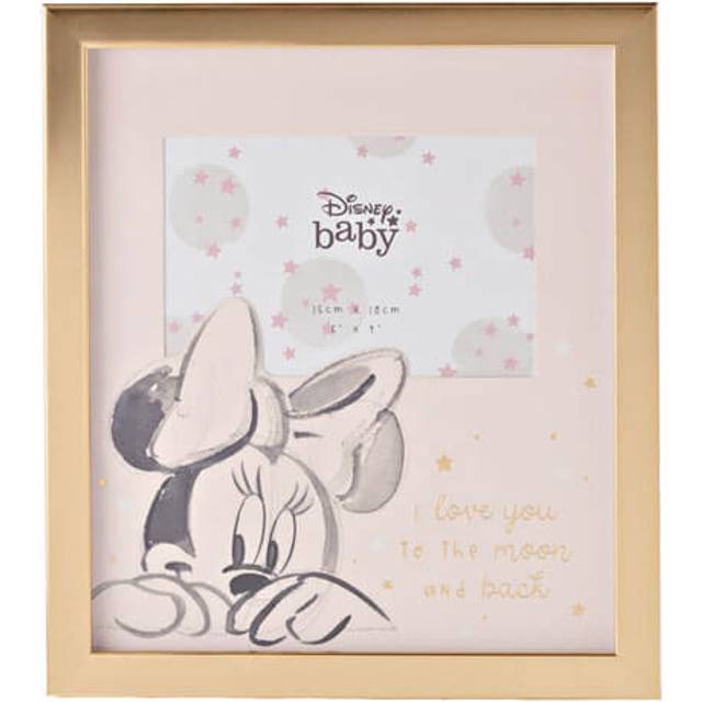 "Disney Baby Minnie Mouse 6"" x 4"" Photo Frame Baby Shower Nursery Gift"