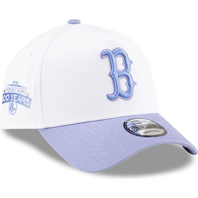 Boston Red Sox MLB Pastel White 9FORTY A-Frame Adjustable Cap newera adult unisex White newera adult unisex White newera adult unisex White newera adu - One Size