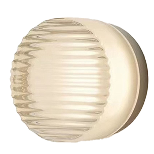 Led Wall Lamps for Bedroom Bedside Indoor Outdoor Round Sconce Light Fixtures Background Luminaire Acrylic Light,F
