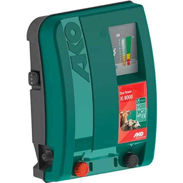 Generator for electric fence Ako Duo Power XI8000 12 V - Vert