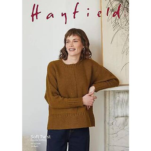 Sirdar knitting pattern - hayfield soft twist dk, sweater 10330