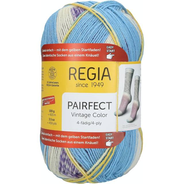 Regia Pairfect Sock Yarn 4-ply Vintage Moods (1363 - Grey Shadows)