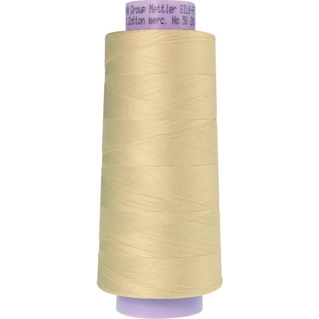 Mettler Silk-Finish Cotton Thread  2000 yd/1829m  Antique White