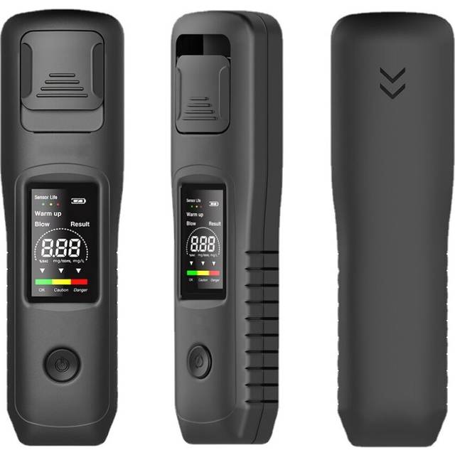 Digital Breathalyzer Professional Alcohol Detector with LCD Backlight Light