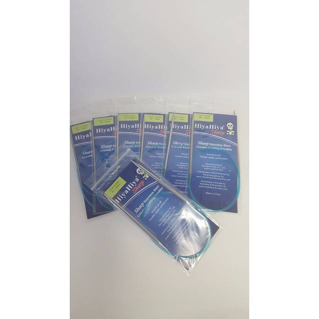 Hiya Hiya Sharp Fixed Circular Needles, 2-15 Mm, 100 Cm