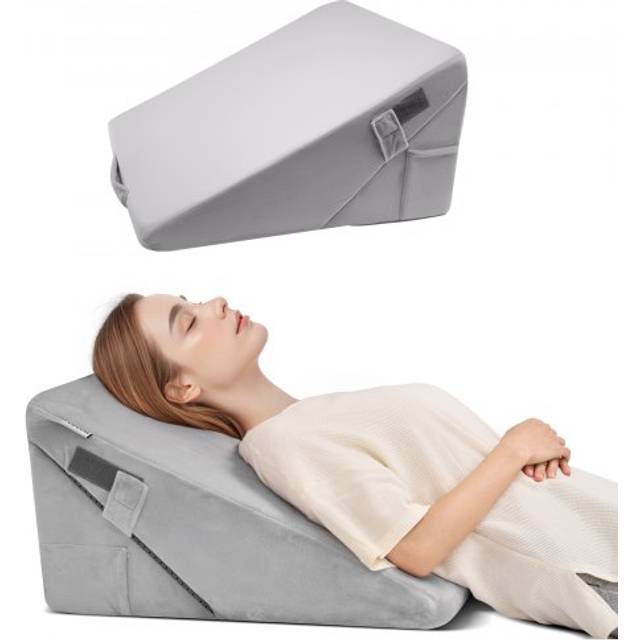 VEVOR Orthopedic Bed Wedge Pillow Adjustable Washable for Back Leg Neck Sleeping