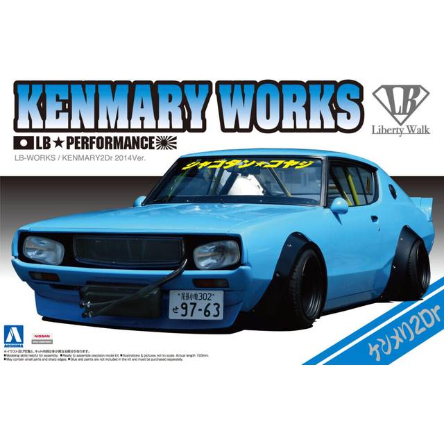 Aoshima LB Works Kenmari 2DR 2014 124 Scale Model Kit