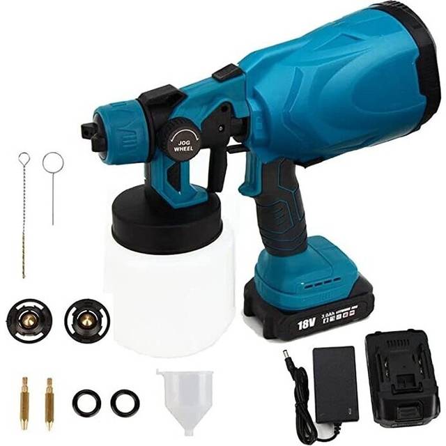 Upgraded Paint Sprayer - Fence Paint Sprayer Compatible with Makita Battery