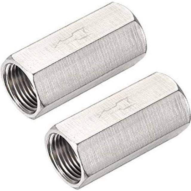 One Way Air Check Valve G 38 BSP Female Threaded Full Port Check Valve 2Pcs
