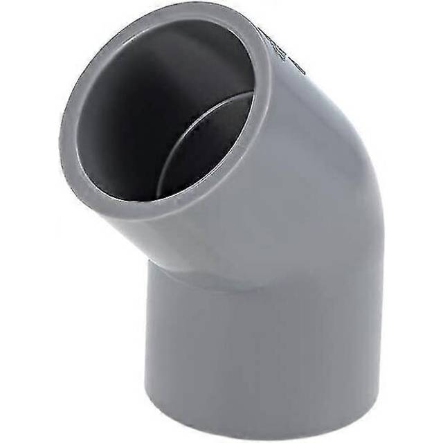 (As show, One size) 10 pack 25mm gray 45 degree pvc pipe fittings