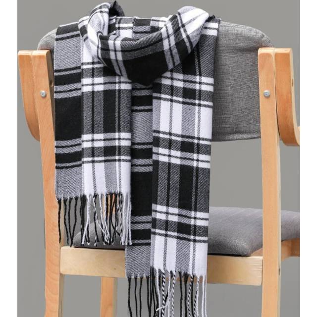 Winter Thick Warm Men's Scarf Cashmere Camping Hiking Scarf Shawl