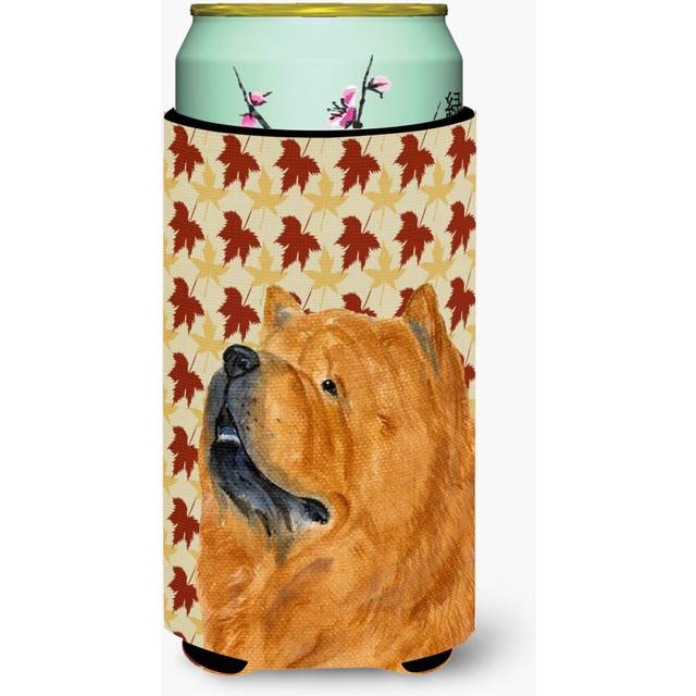Chow Chow Fall Leaves Portrait  Tall Boy Beverage Insulator Beverage Insulator Hugger