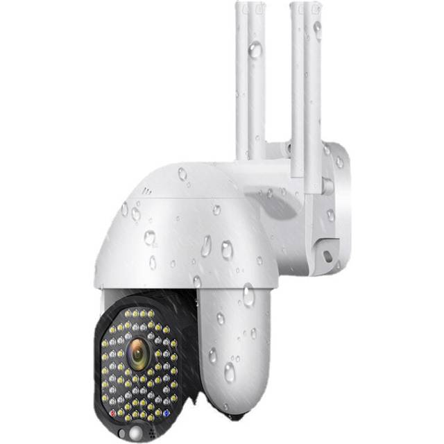 (EU Plug) 68 LED 5X Zoom HD 2MP IP Security Camera WiFi Wireless Two-way Audio Outdoor Waterproof Night Vision ONVIF