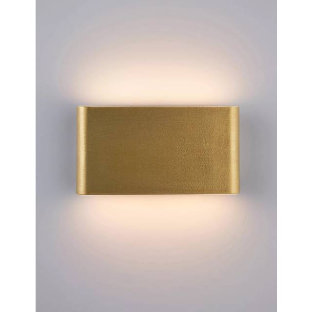 John Lewis Olbia Outdoor Wall Light, Brass