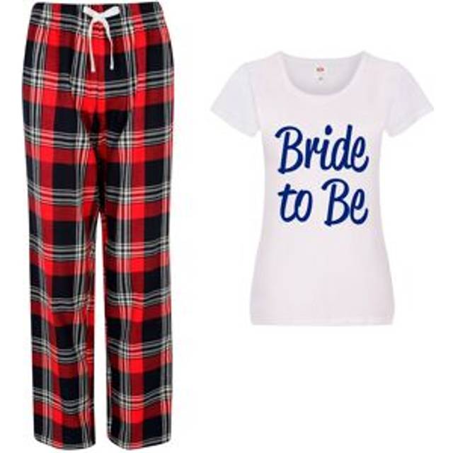 Bride To Be Pyjama Set - Red - L